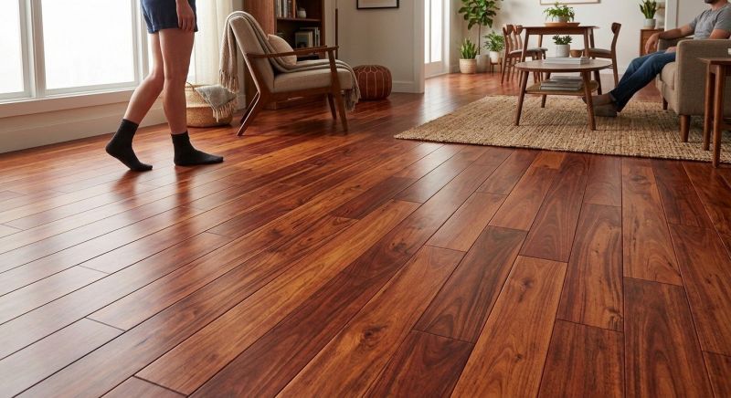 Cherry Floor Installation in Lititz, PA