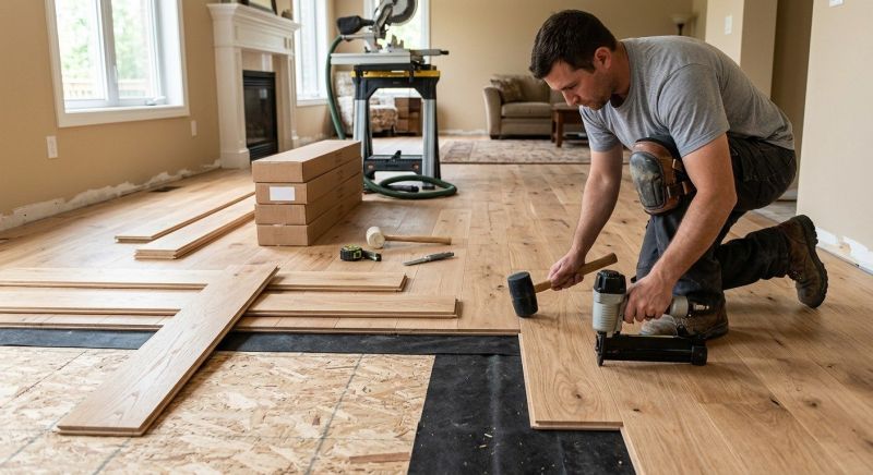Hardwood Floor Installation in Delta, PA