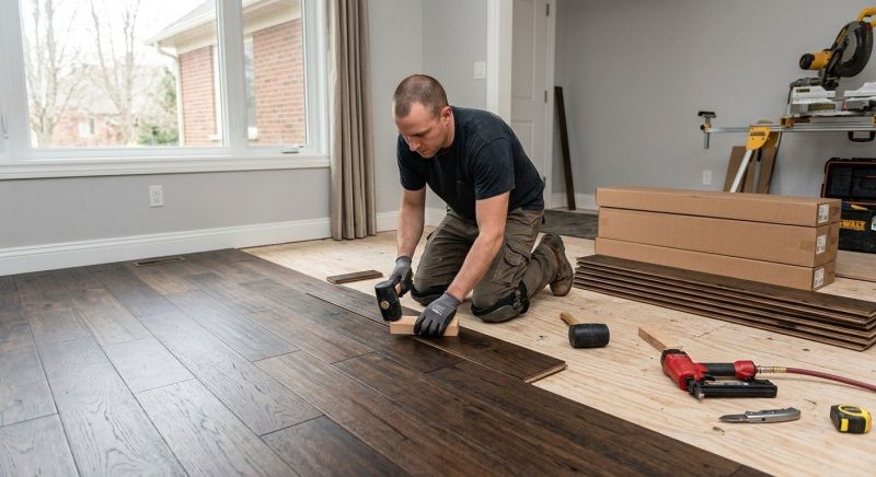 Hardwood Floor Installation in Dover, PA