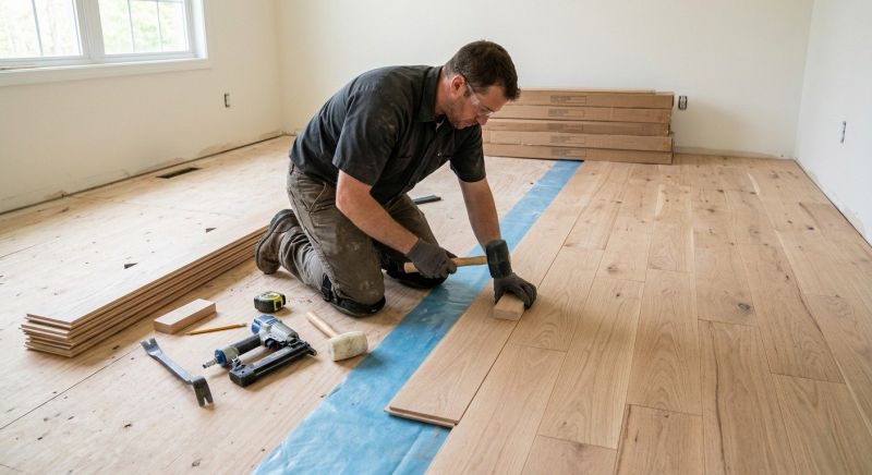 Hardwood Floor Installation in Hershey, PA