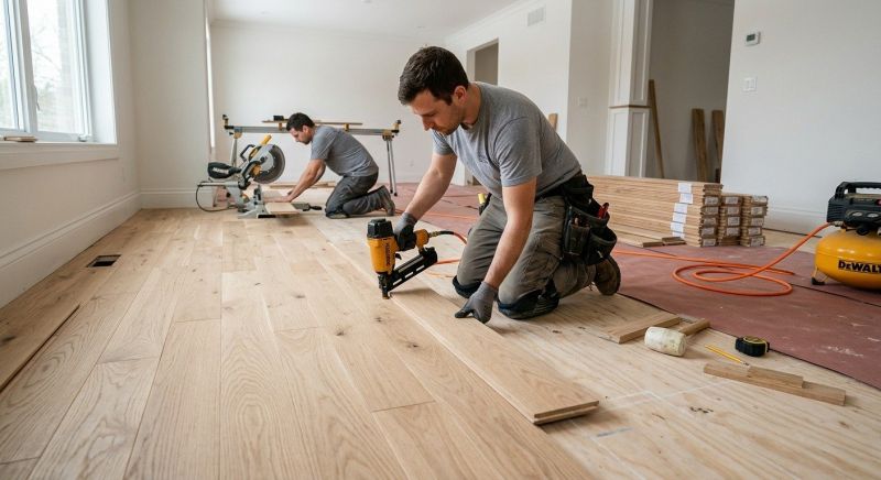 Hardwood Floor Installation in Hummelstown, PA