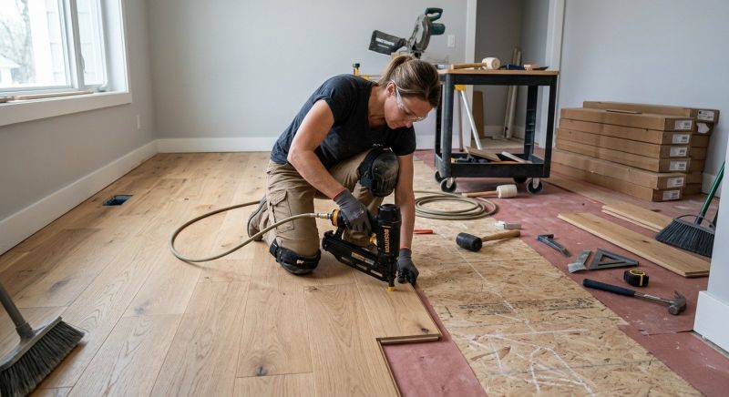 Hardwood Floor Installation in Lancaster, PA