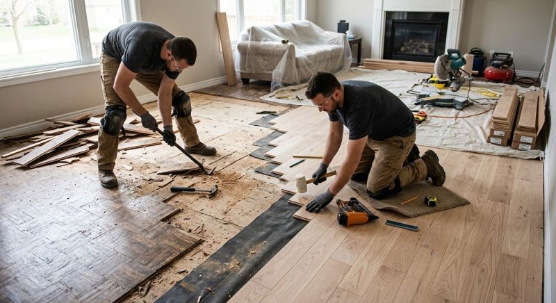 Hardwood Floor Renovation in Lancaster, PA
