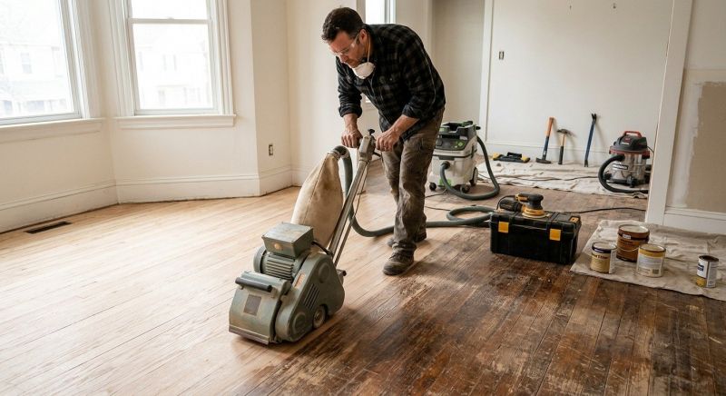 Hardwood Floor Renovation in Lancaster, PA