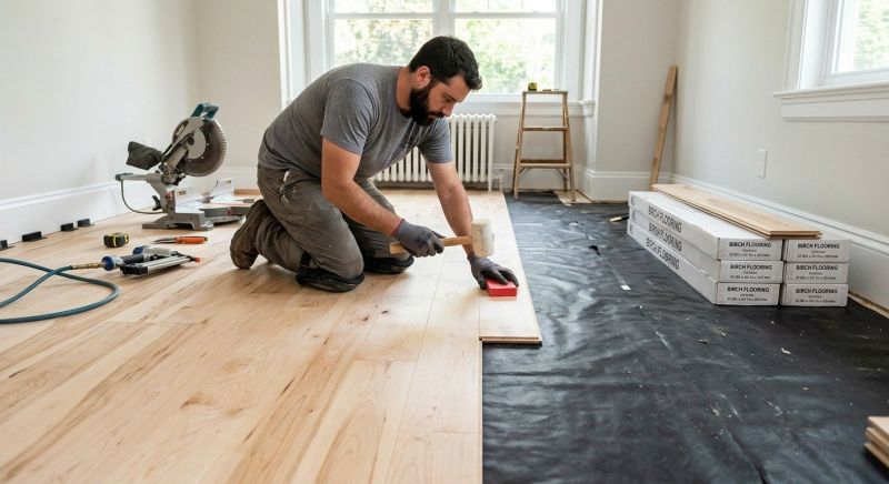 Maple Flooring Installation in Conestoga, PA