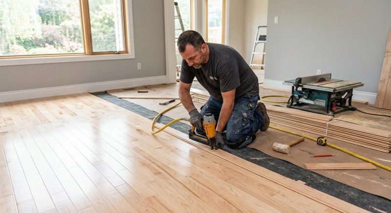 Maple Flooring Installation in Quarryville, PA