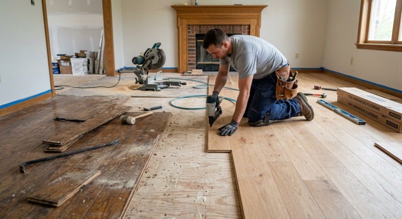 Oak Floor Replacement in Lancaster, PA