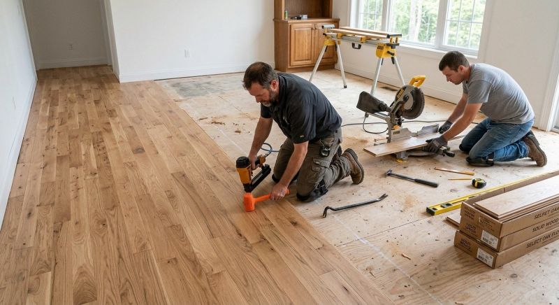 Wood Floor Replacement in Denver, PA