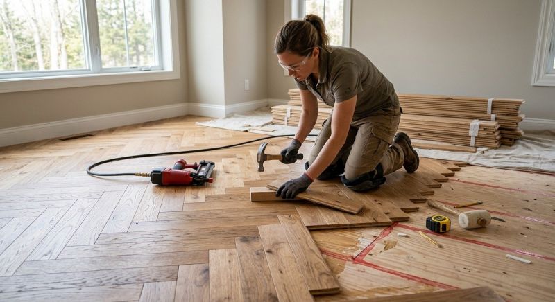 Wood Flooring Installation in Brogue, PA