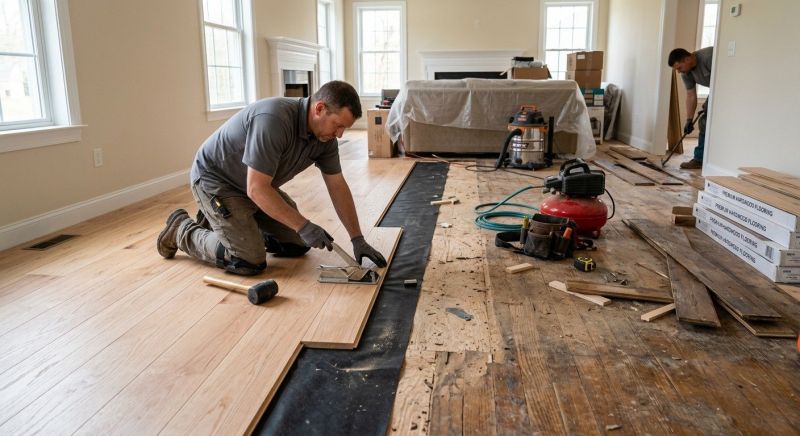 Wood Flooring Replacement in Quarryville, PA